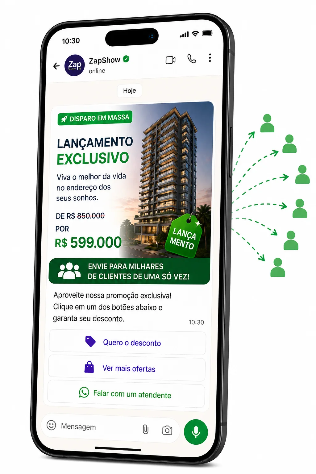 Disparo sem banimento via API Oficial Meta